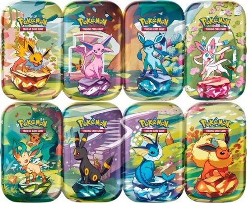Pokemon TCG Prismatic Evolutions Mini Tin (Random Art)