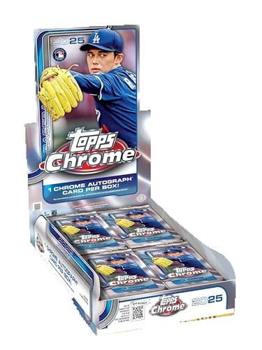 Topps Chrome MLB 2025 Hobby Box