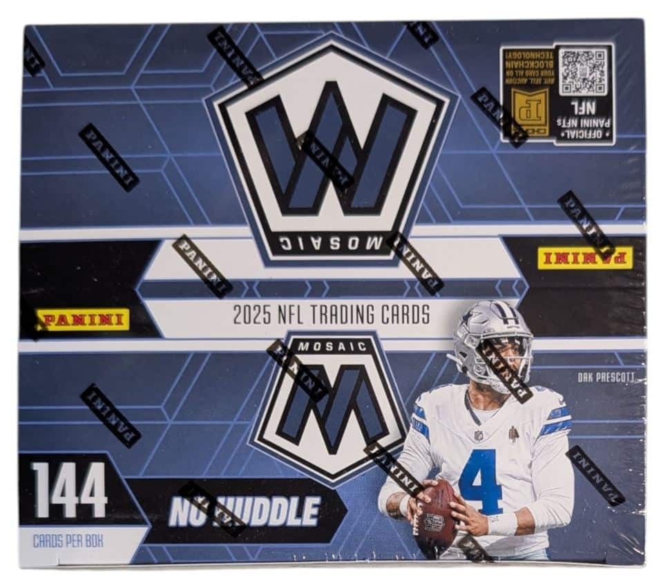 Panini 2025 Mosaic Football No Huddle Hobby Box