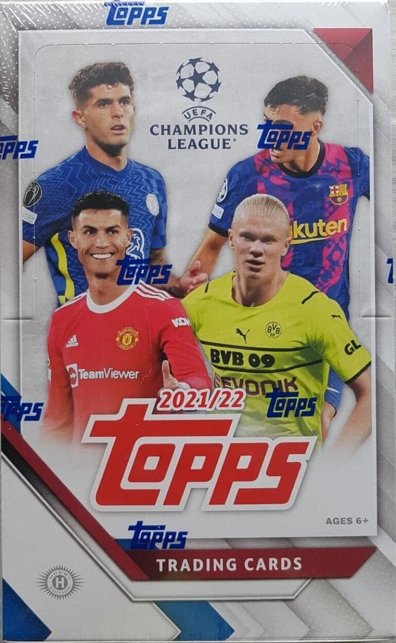 2021/2022 Topps UEFA Soccer Hobby Box