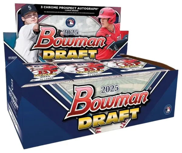 2025 Bowman Draft Baseball Cards Hobby Jumbo (3-Auto's)