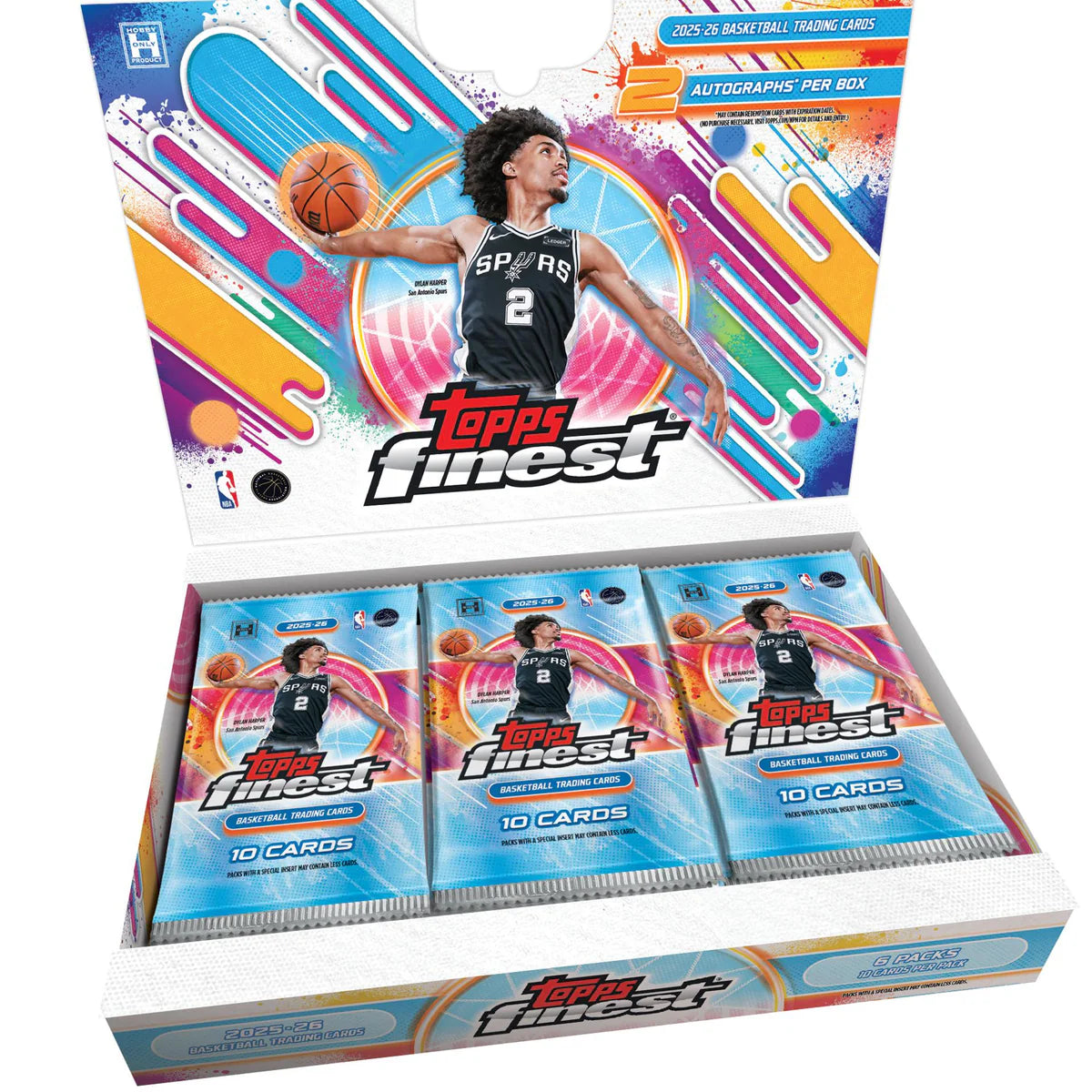 2025/26 Topps Finest Basketball Hobby Box