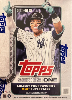 2025 Topps Series 1 Baseball Blaster 15-Pack Giant