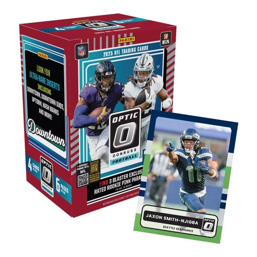 2025 Panini Donruss Optic Football Trading Cards Blaster Box
