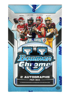 2025 Bowman Chrome University Hobby Case