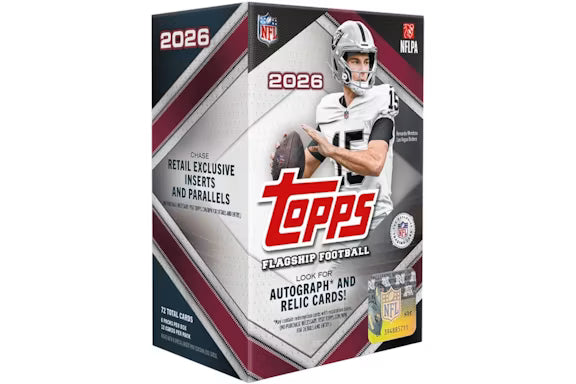 2026 Topps Football Flagship Value Blaster Box
