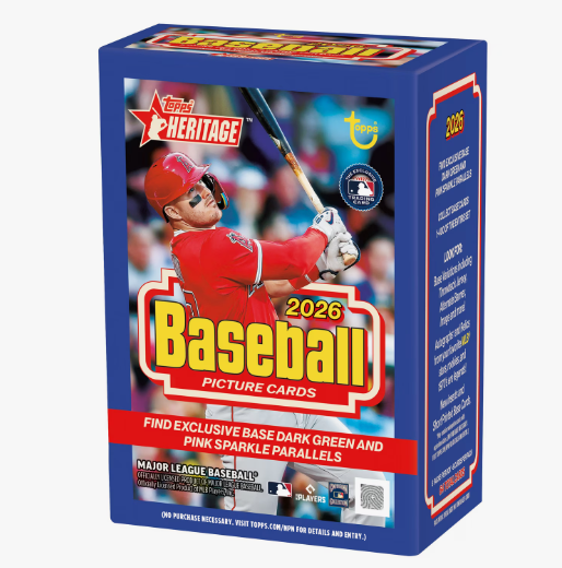 2026 Topps Heritage Baseball Value Blaster Box