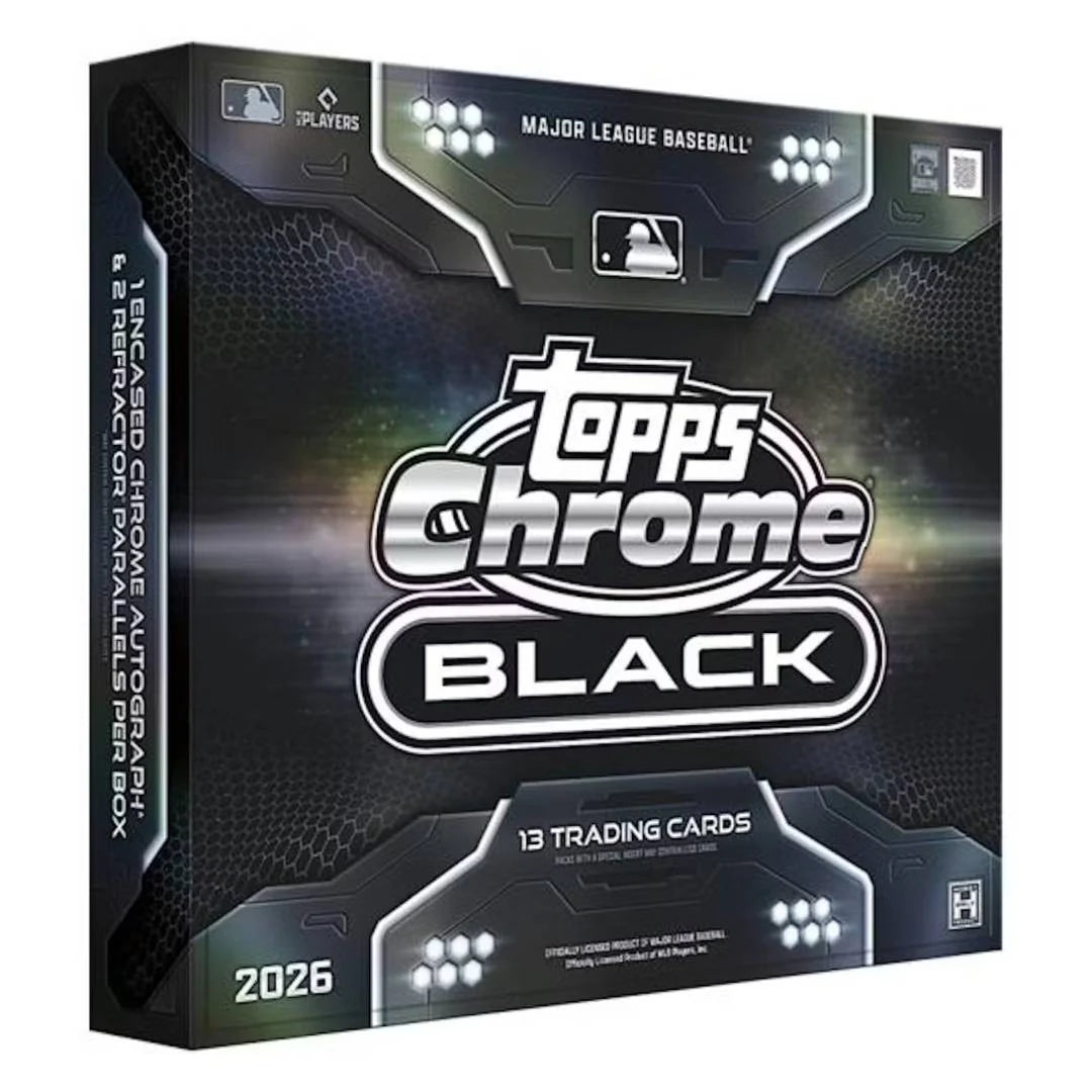 2026 Topps Black Chrome Baseball Hobby Box