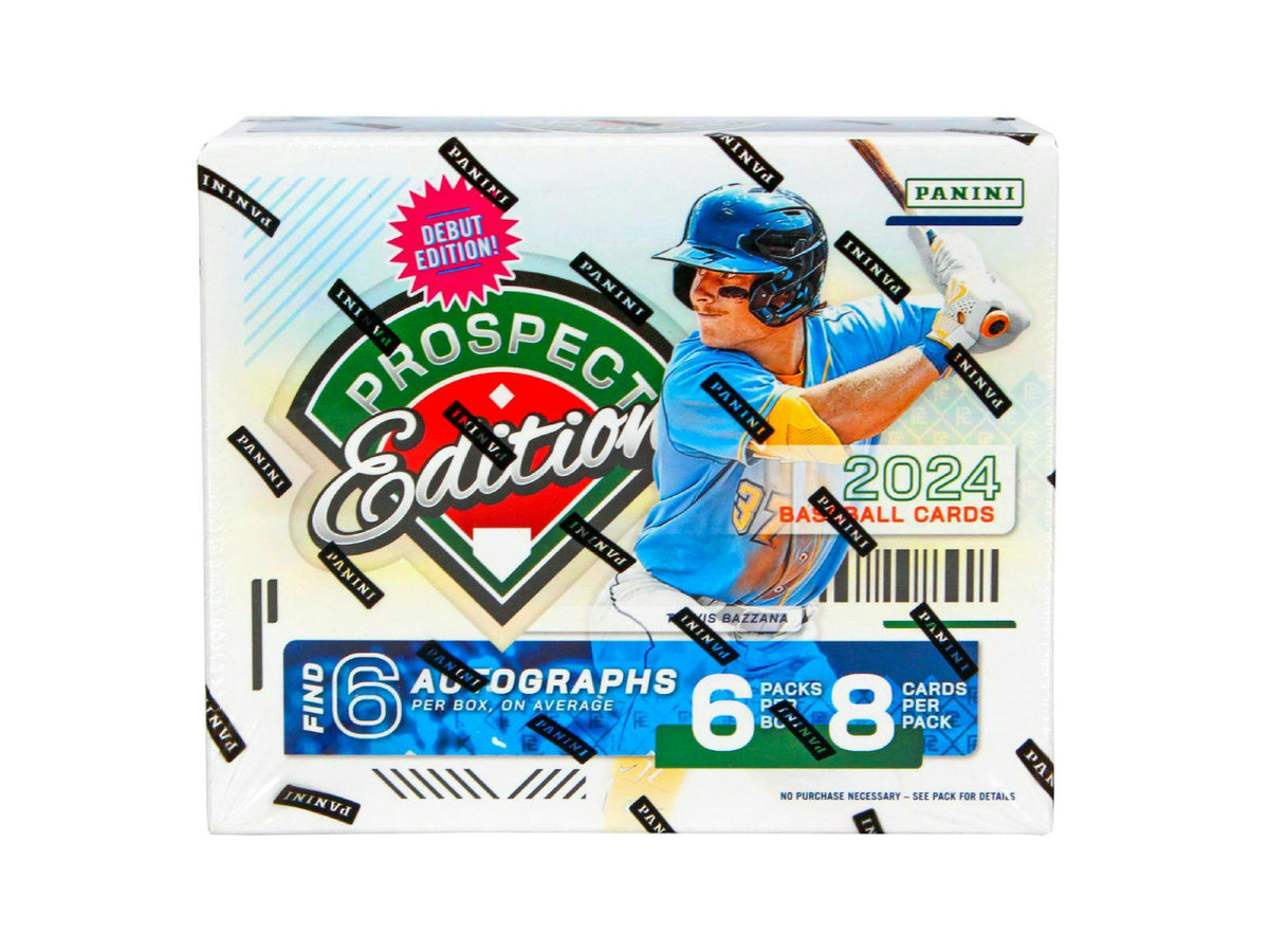 Panini 2024 Prospect Edition Baseball Hobby Box, 6 Autos