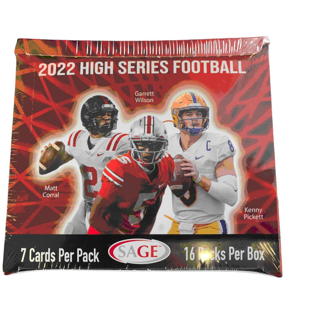 Sage 2022 High Series Football Hobby Box