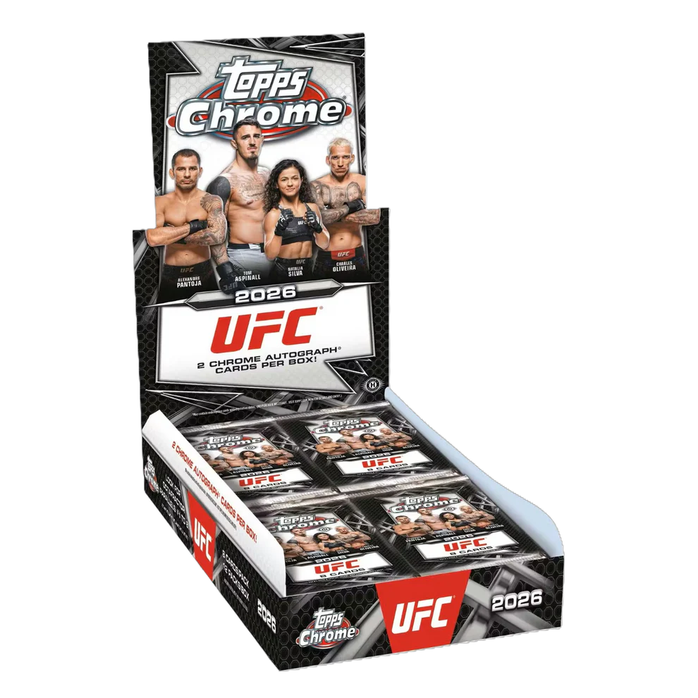 2026 Topps Chrome UFC Hobby Box