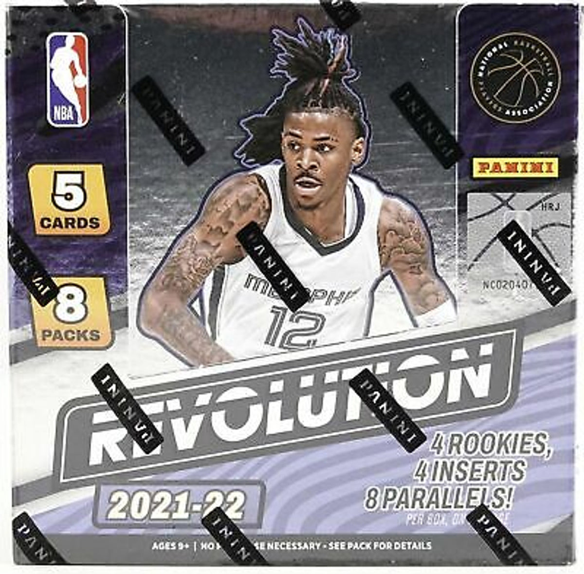 Panini 2021-22 Revolution Basketball Hobby Box Sealed