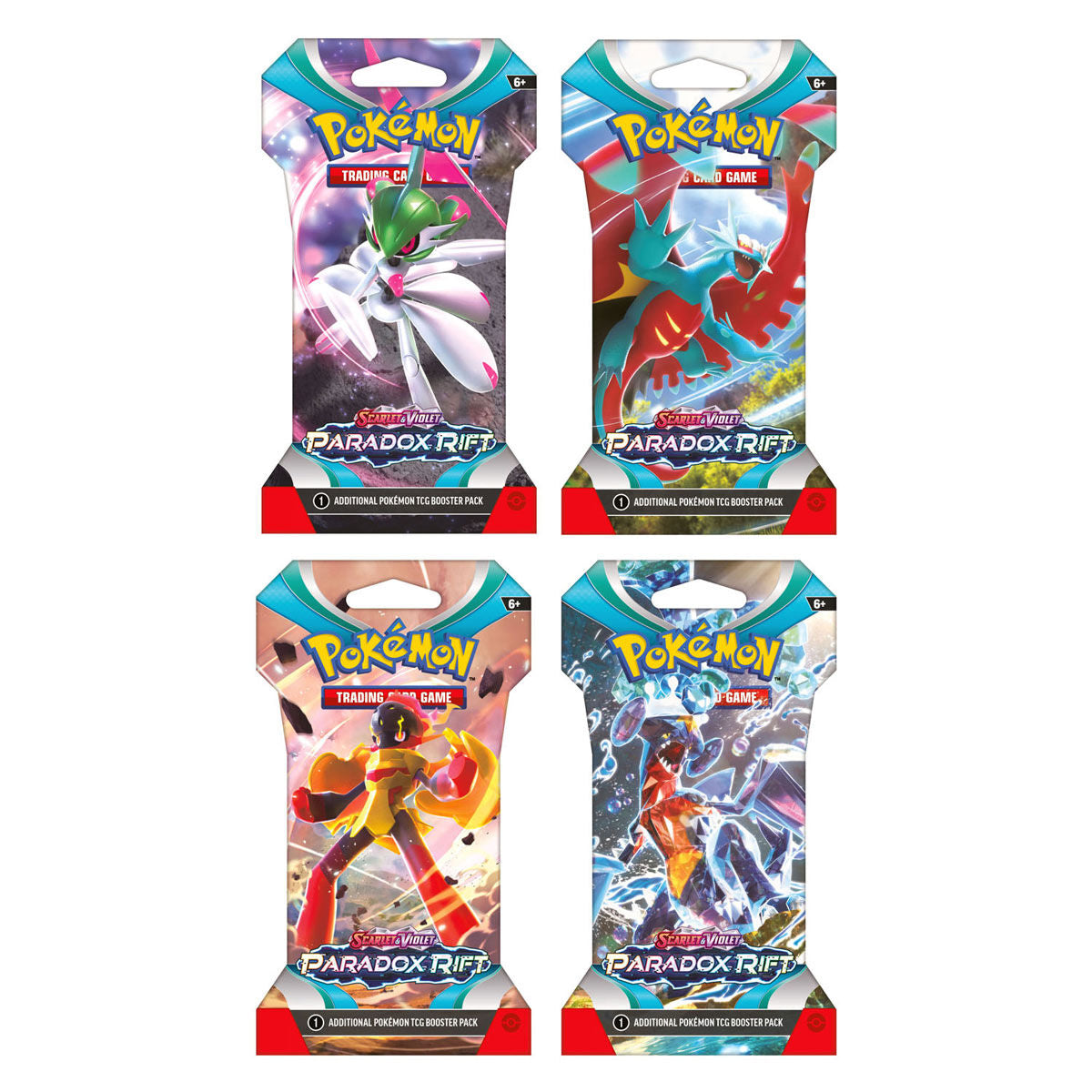 Pokemon Paradox Rift Sleeved Booster - Styles May Vary