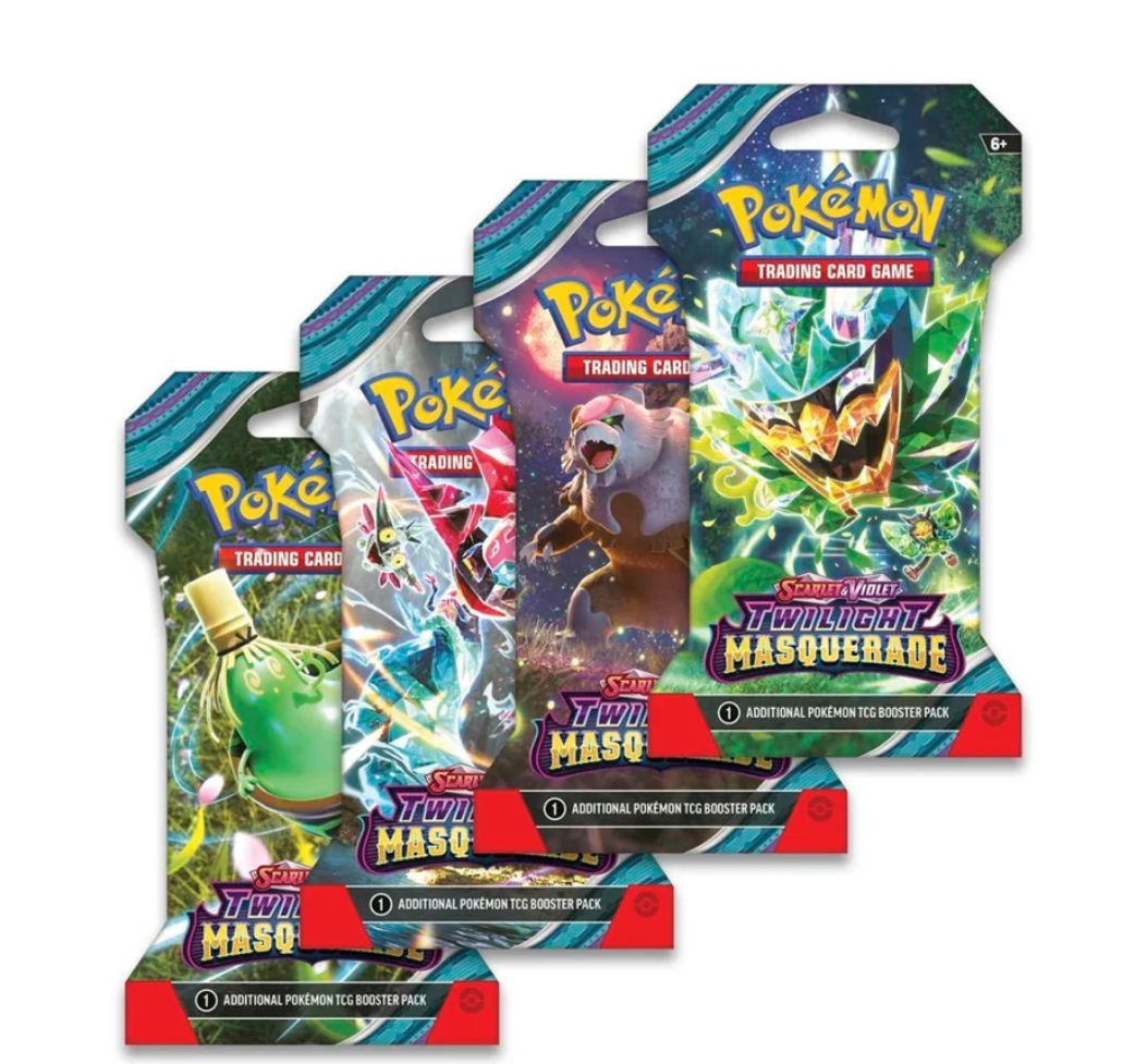 Pokémon Scarlet & Violet Twilight Masquerade Booster Sleeve - Styles May Vary