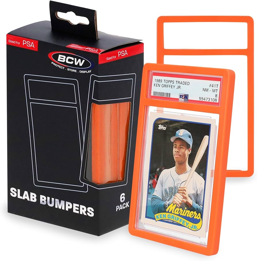 BCW PSA Slab Bumpers - 6pk (Orange)
