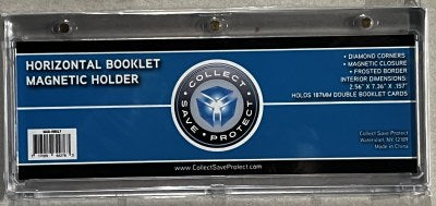 CSP MAGNETIC HORIZONTAL BOOKLET CARD HOLDER