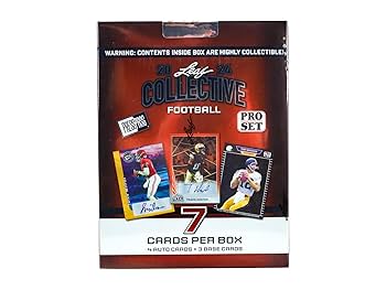 Leaf 2024 Collective Football Hobby Box