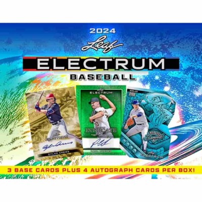 Leaf 2024 Electrum Baseball Hobby Box