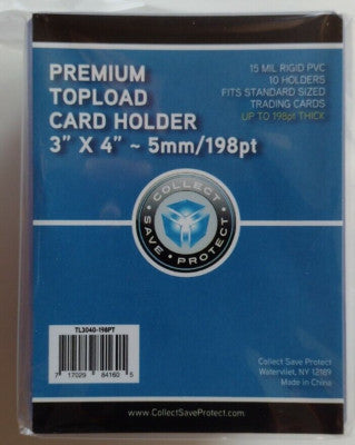 CSP 198pt Toploader Pack of 10