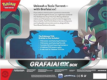 Pokémon Grafaiai EX Box Card Games