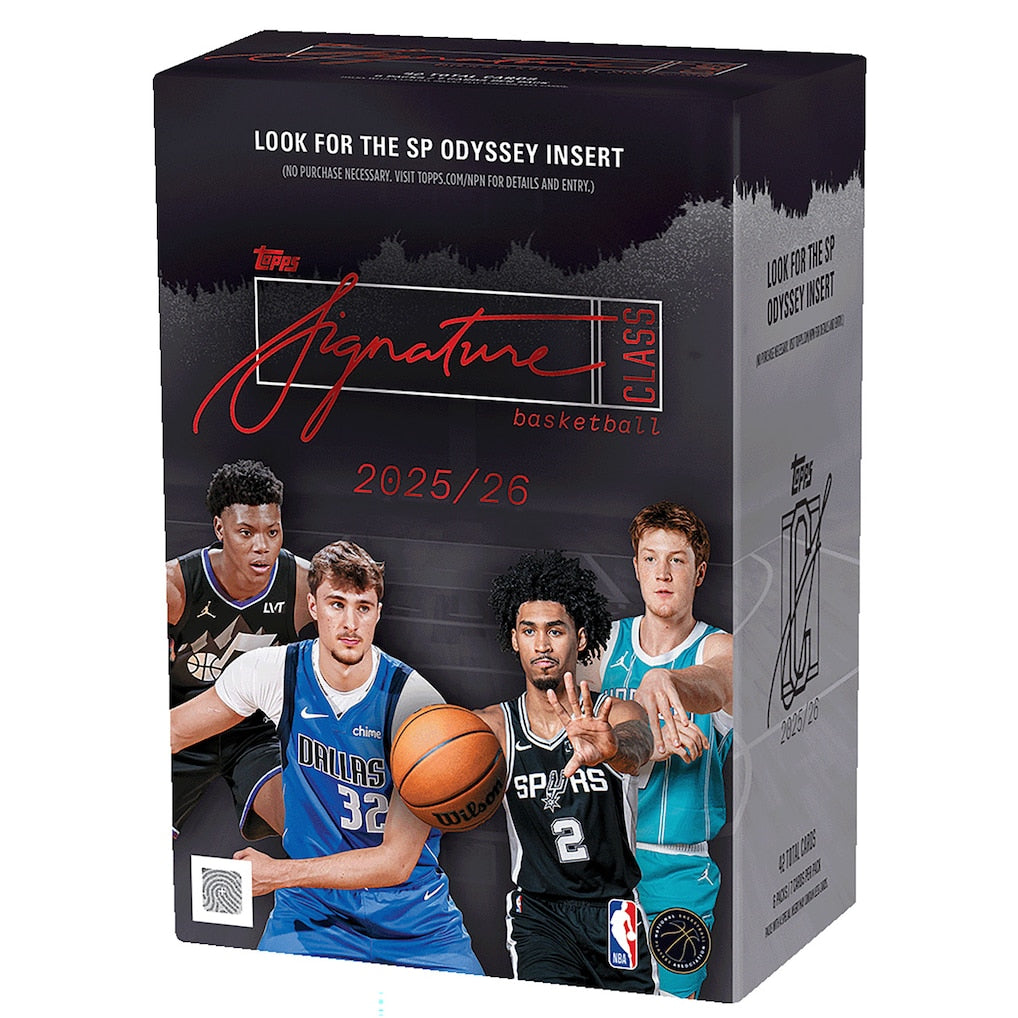 2025/26 Topps Signature Class Basketball Factory Sealed Value Box