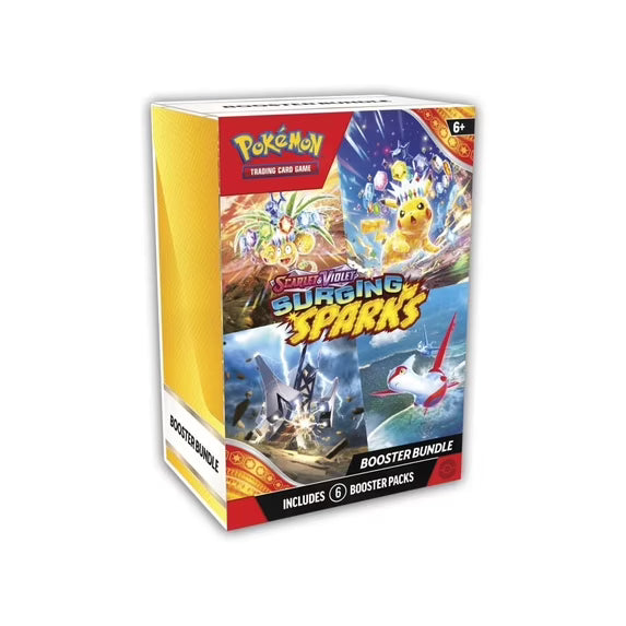The Pokemon Scarlet & Violet Surging Sparks Booster Bundle