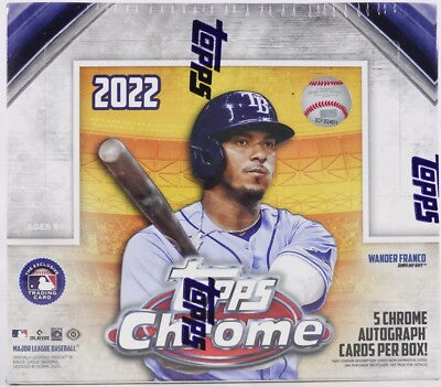2022 Topps Chrome Jumbo Box (5-Autos)