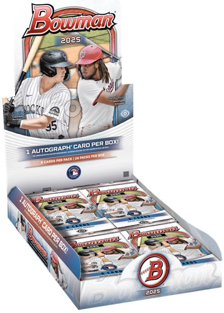 Topps 2025 Bowman Baseball Hobby Box