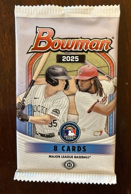 Topps 2025 Bowman Baseball Hobby Pack