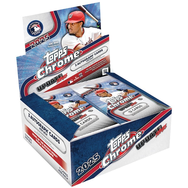 Topps 2025 Chrome Update Series Baseball 11 Card Jumbo Pack