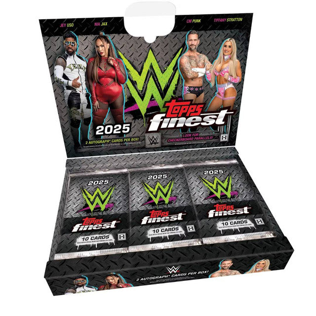 Topps 2025 Finest WWE Hobby Box