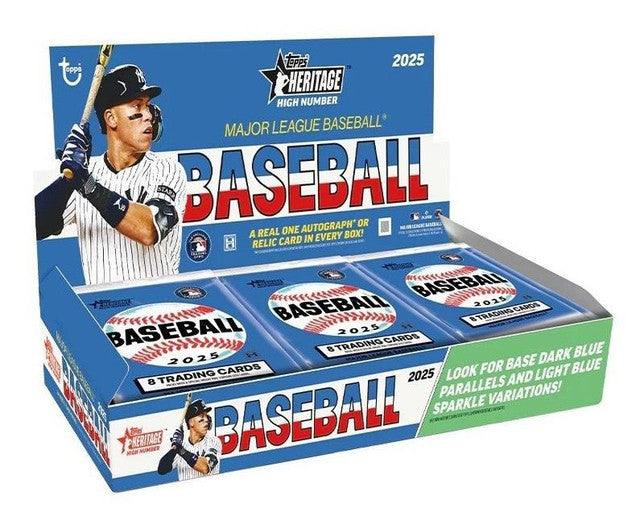 Topps 2025 Heritage High Number Baseball Hobby Box