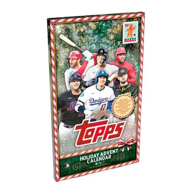Topps 2025 MLB Baseball Holiday Advent Calendar