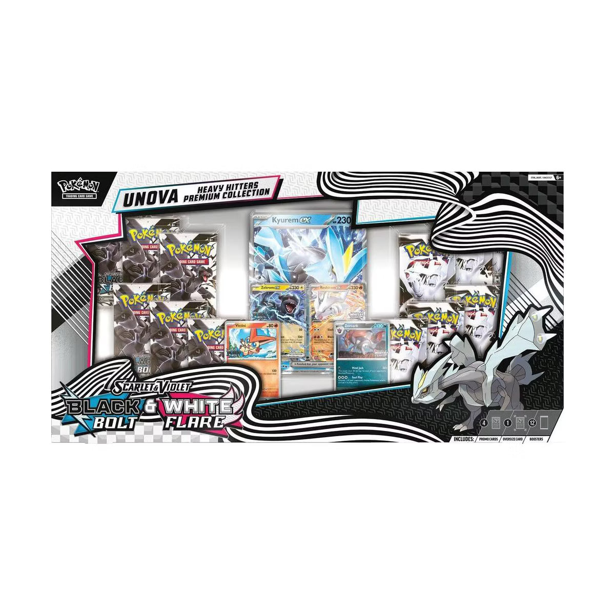 Unova Heavy Hitters Premium Collection - SV: Black Bolt & White Flare