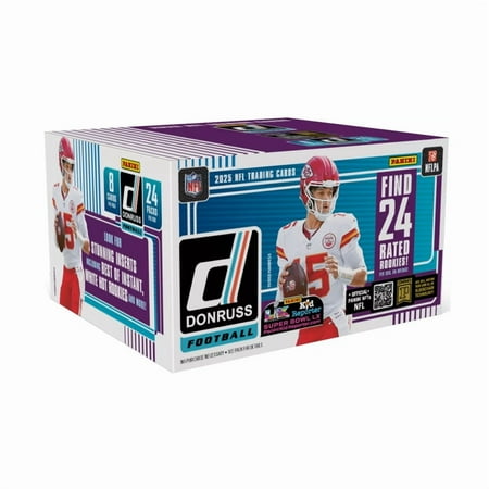 Panini 2025 Donruss NFL Football 24 Pack Retail Box