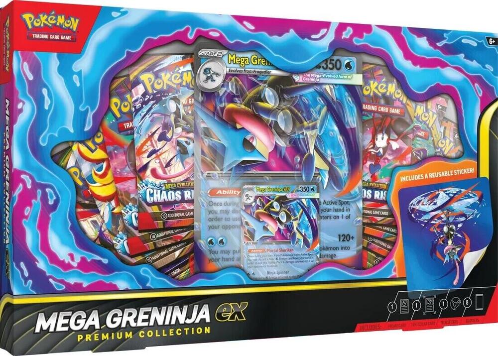 Pokemon - Mega Greninja ex Premium Collection Box