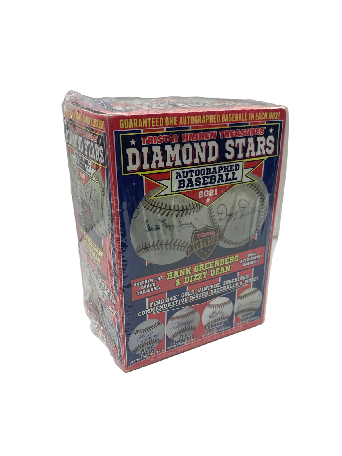 2021 TRISTAR Hidden Treasures Diamond Stars Autographed Baseball