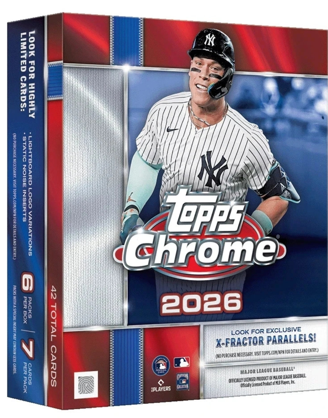 2026 Topps Chrome Baseball Mega Box