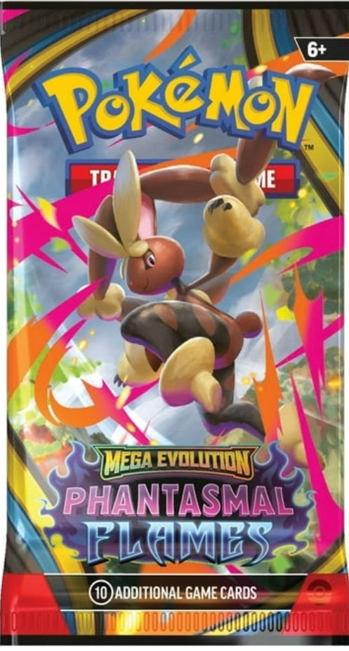Pokemon Phantasmal Flames Booster Pack from Booster Box