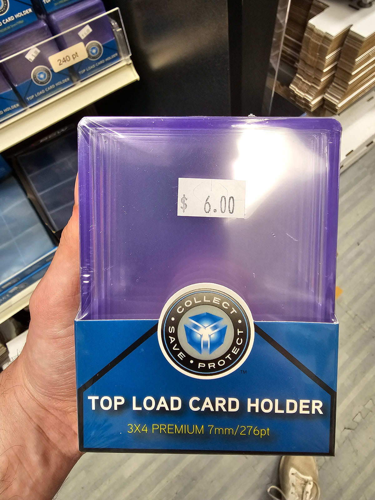 Collect Save Protect 276pt Toploaders 10-pack