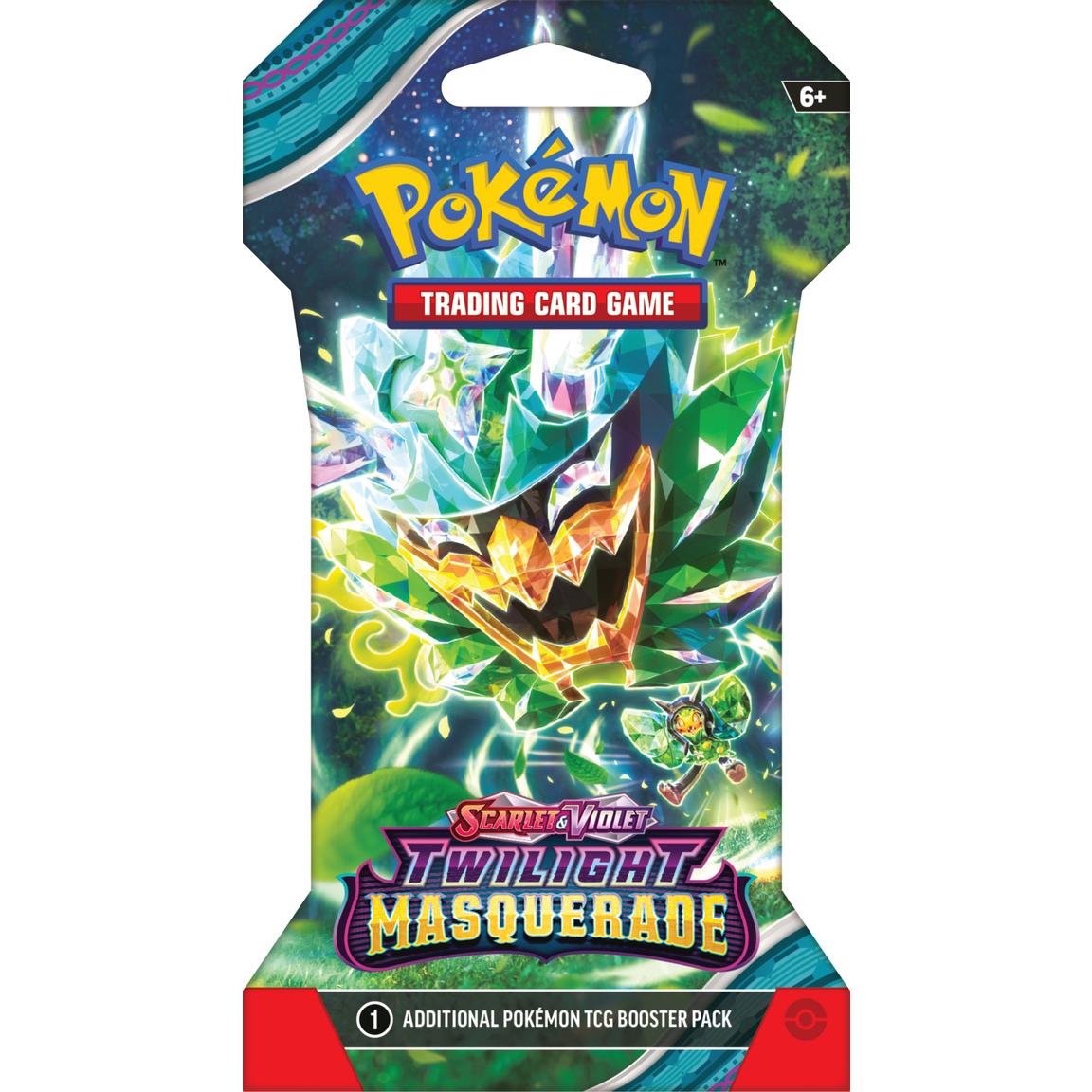 Pokémon Scarlet & Violet Twilight Masquerade Booster Sleeve  - Styles May Vary
