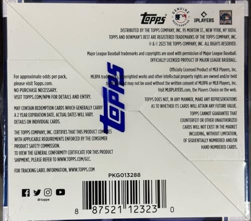 Topps 2023 Bowman's Best Baseball Trading Card Hobby Box