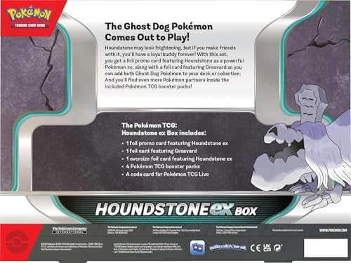 Pokémon Houndstone EX Box - Pack of 1, 4 Packs Promos