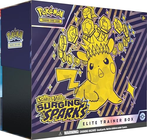 Pokémon Scarlet & Violet Surging Sparks Elite Trainer Box