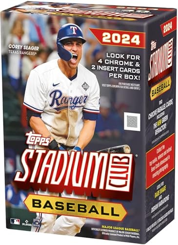 Topps 2024 Stadium Club Baseball Factory Sealed Value Box