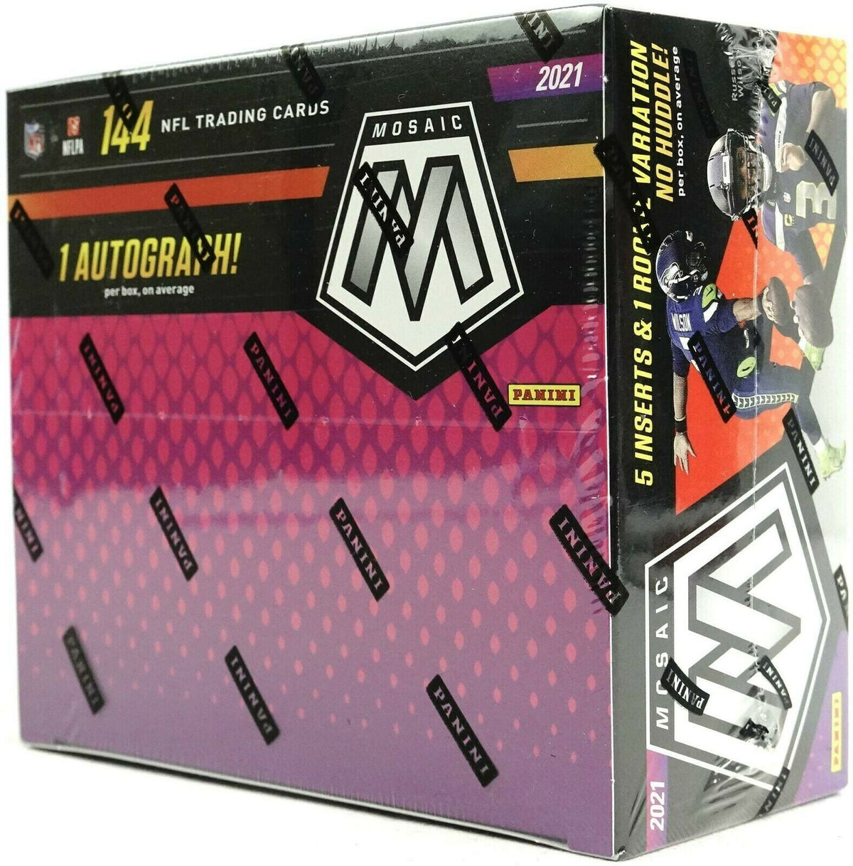 Panini 2021 Mosaic Football No Huddle Box