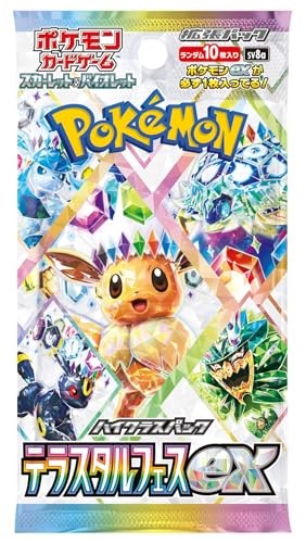 Pokémon TCG Terastal Festival EX SV8a Booster Box Japanese