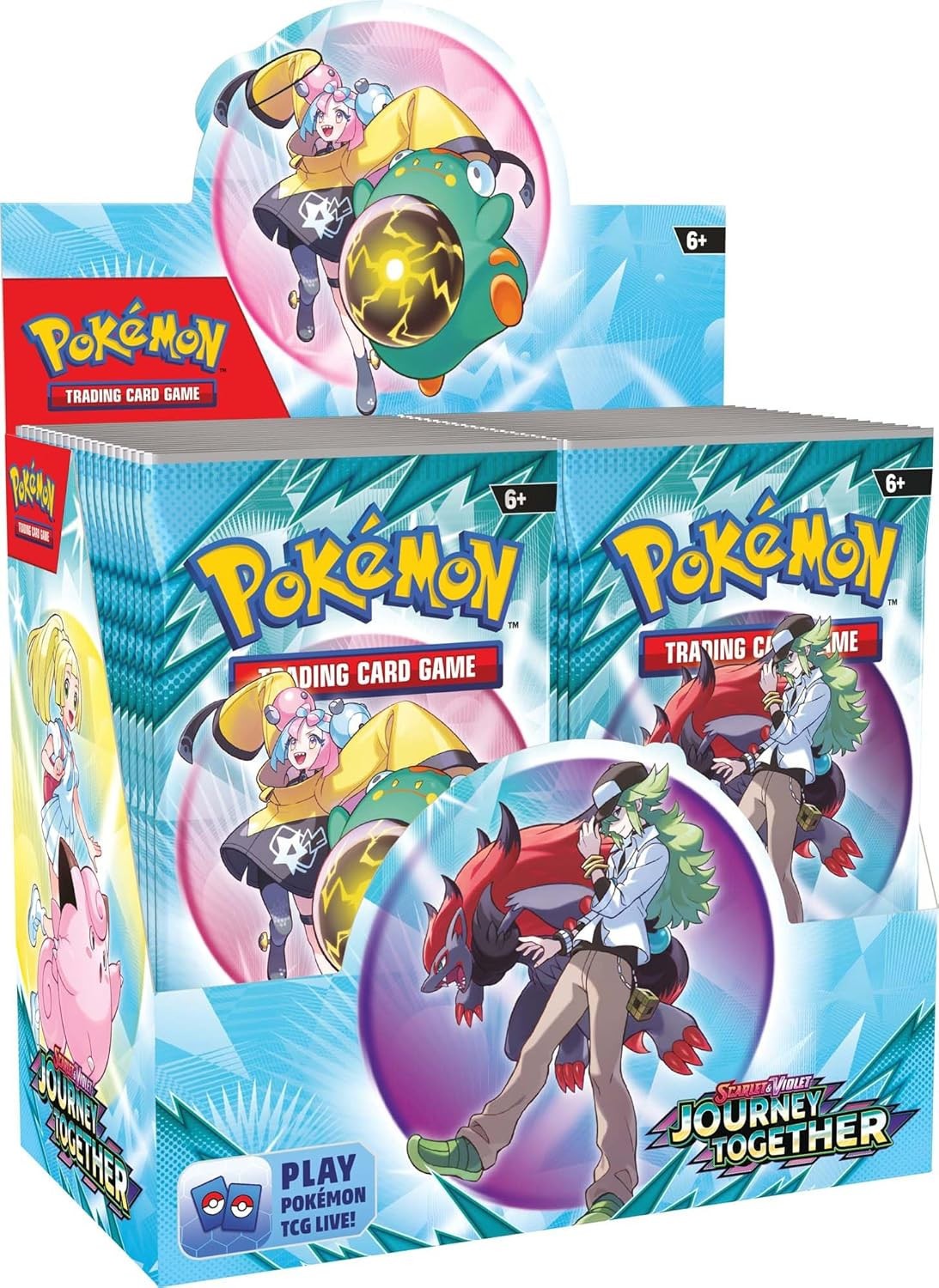 Pokémon Journey Together Enhanced Booster Box TCG