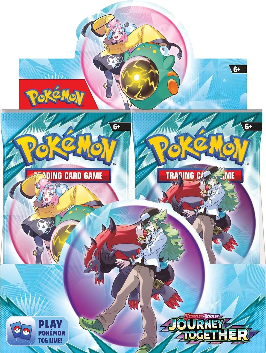Pokémon Journey Together Enhanced Booster Box TCG