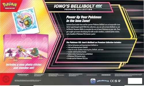 Pokémon Iono’s Bellibolt Ex Premium Collection